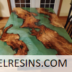 Pigment resin top table in Kampala, Uganda